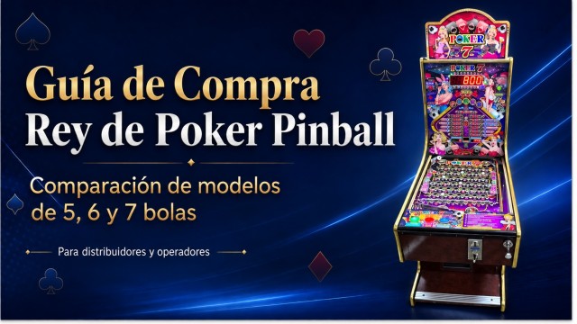 como elegir maquina pinball rey de poker