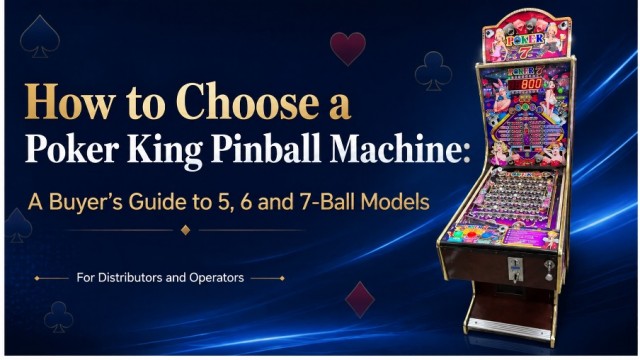 poker king pinball machine