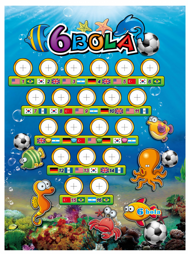 Máquina Pinball Sirena- 6 Bolas Con Slot 02