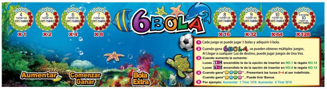 Máquina Pinball Sirena- 6 Bolas Con Slot 03