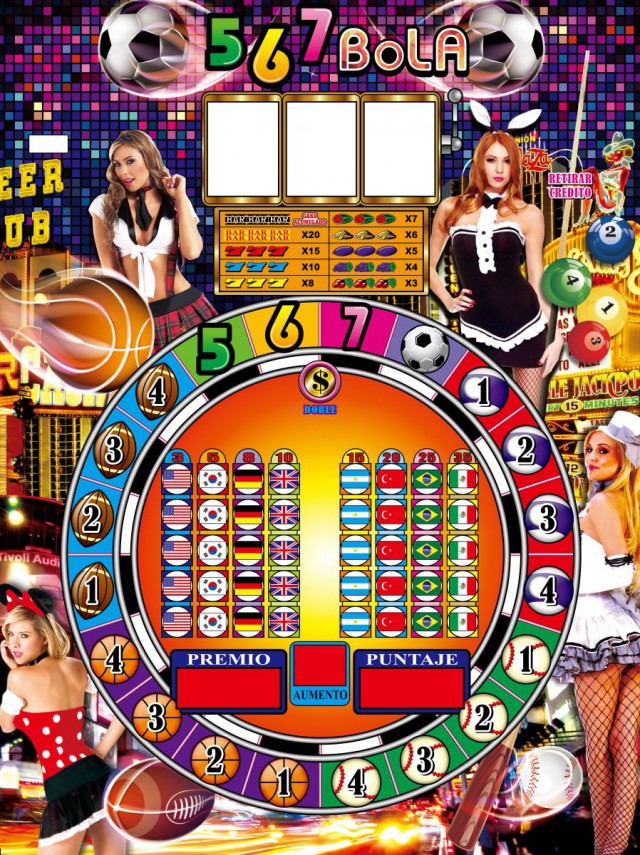 Máquina Pinball -567 Con Slot 01