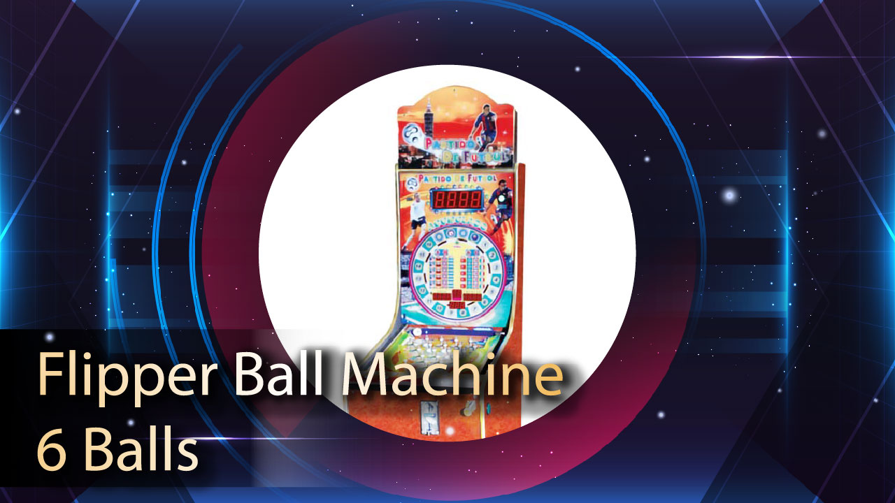 Flipper Ball Machine 6 Balls Video