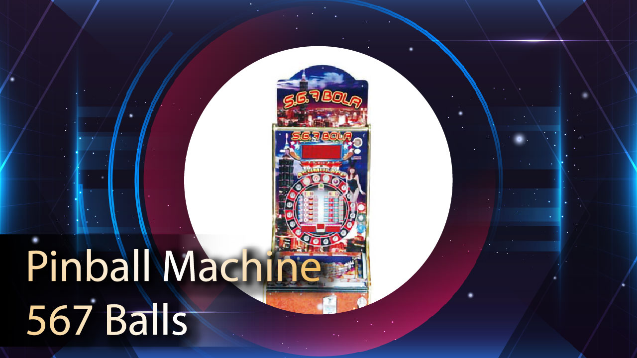 Máquina Pinball- 567 Bolas