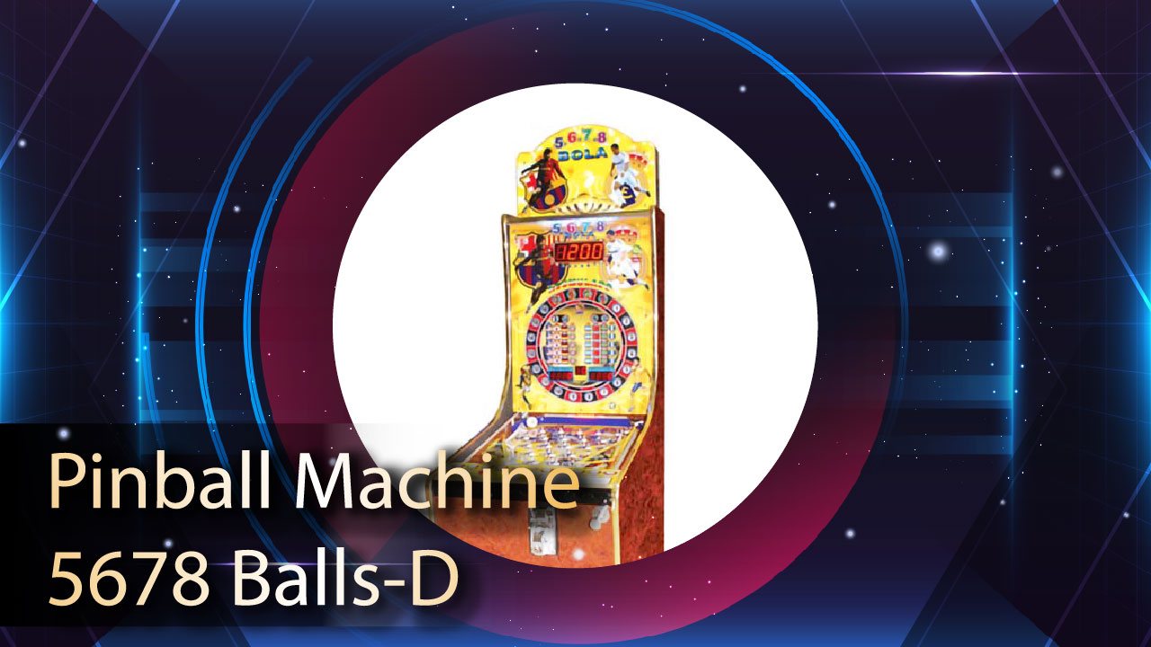 Pinball Machine 5678 Balls-D Video